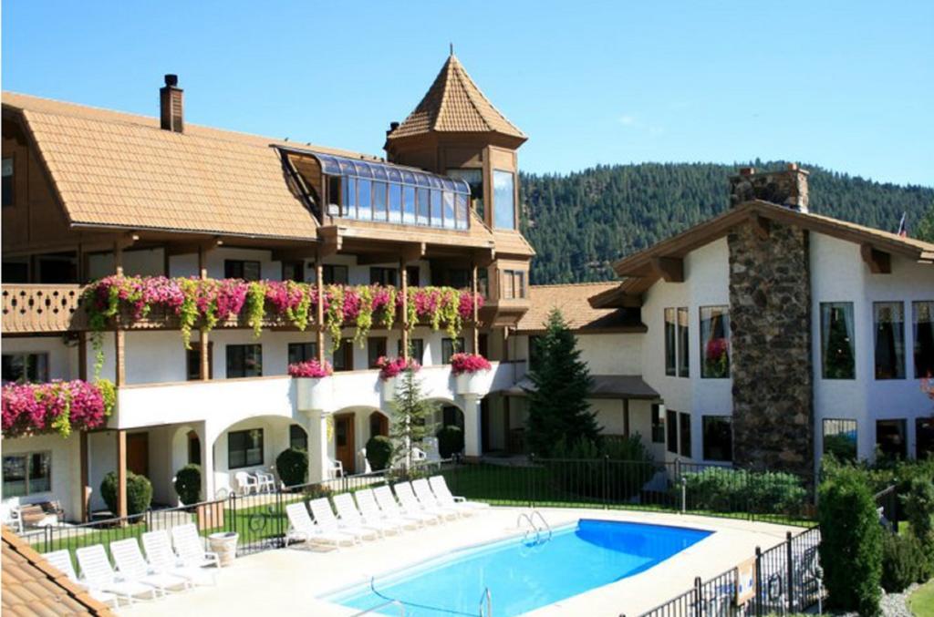 Enzian Inn Leavenworth Zimmer foto